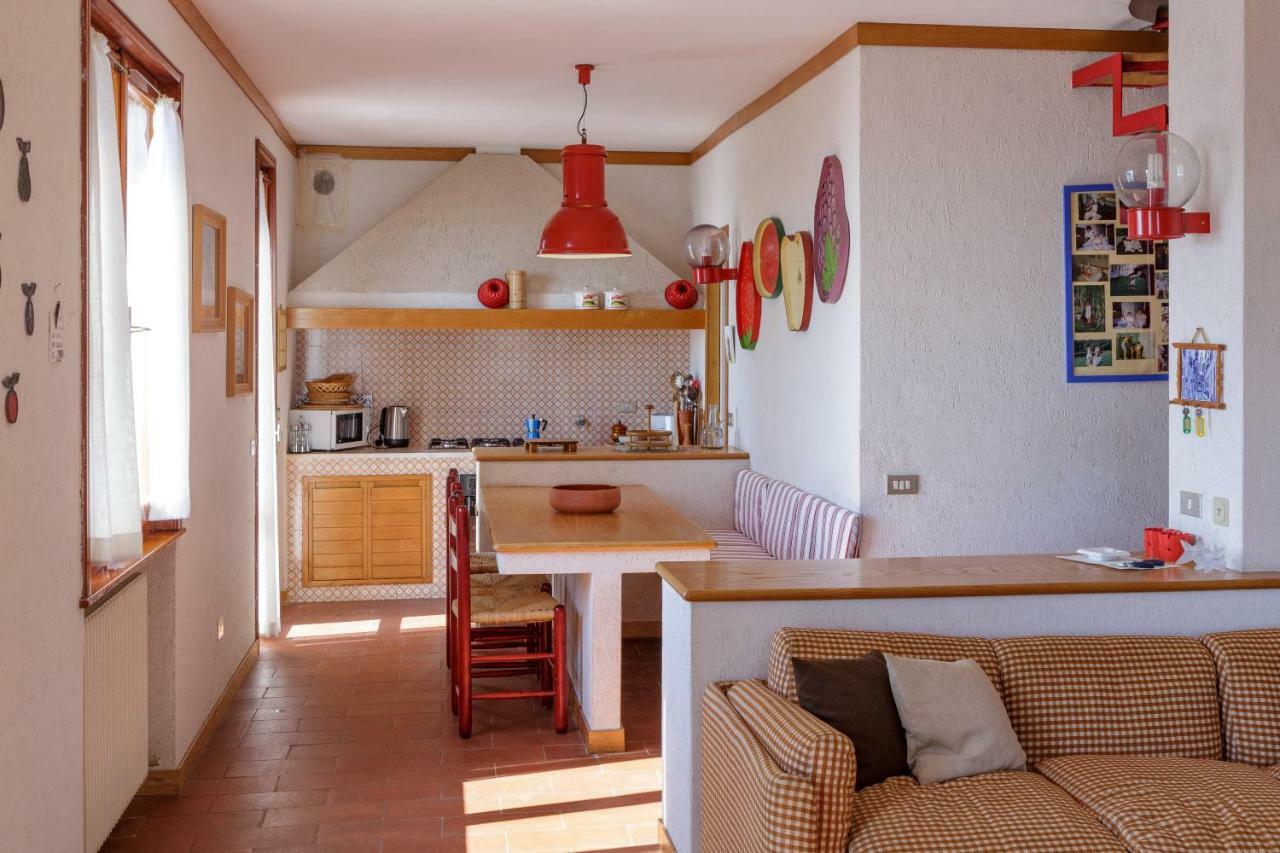モネーリアCasa Greta. Sea View ,Pool,Parking & Wifiアパートメント エクステリア 写真
